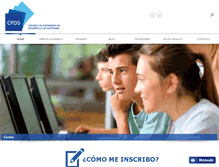 Tablet Screenshot of cpds.edu.mx